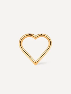 Simple Heart Titan Piercing