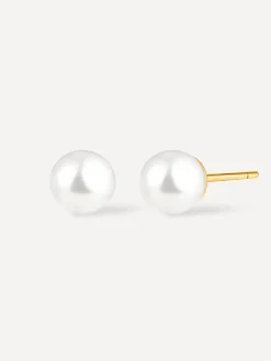 Simple Pearl Ohrringe
