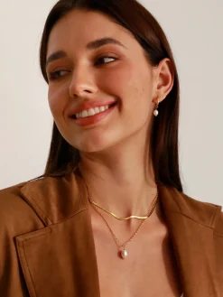 Simple Pearl Pendant Kette