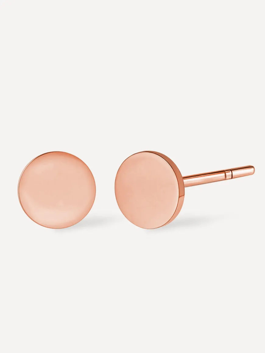 Simple Round Ohrringe