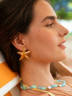 Simple Starfish Ohrringe