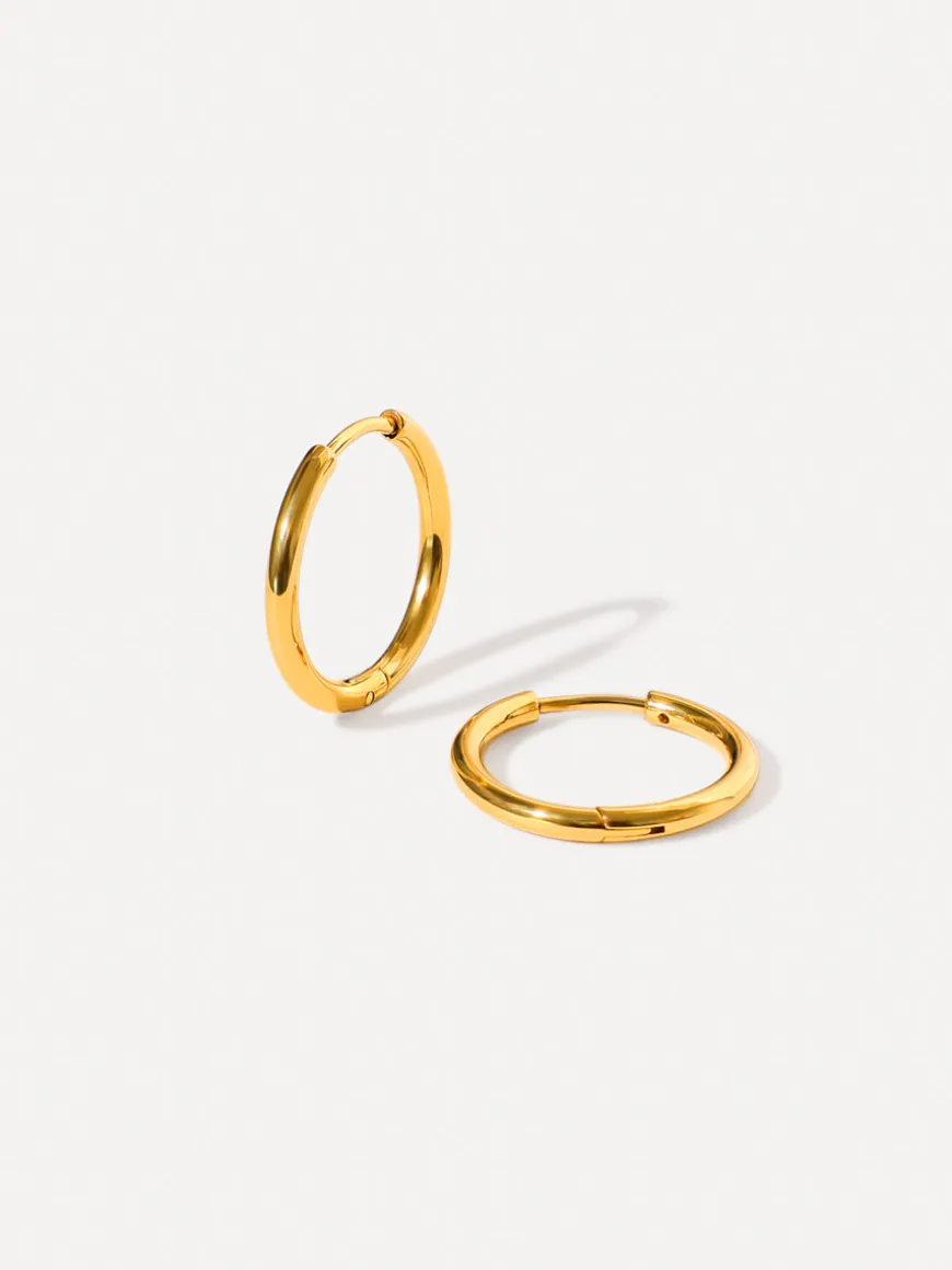 Sleek Hoop Ohrringe