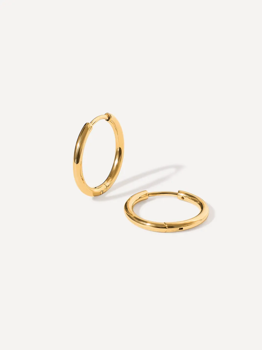 Sleek Hoop Ohrringe