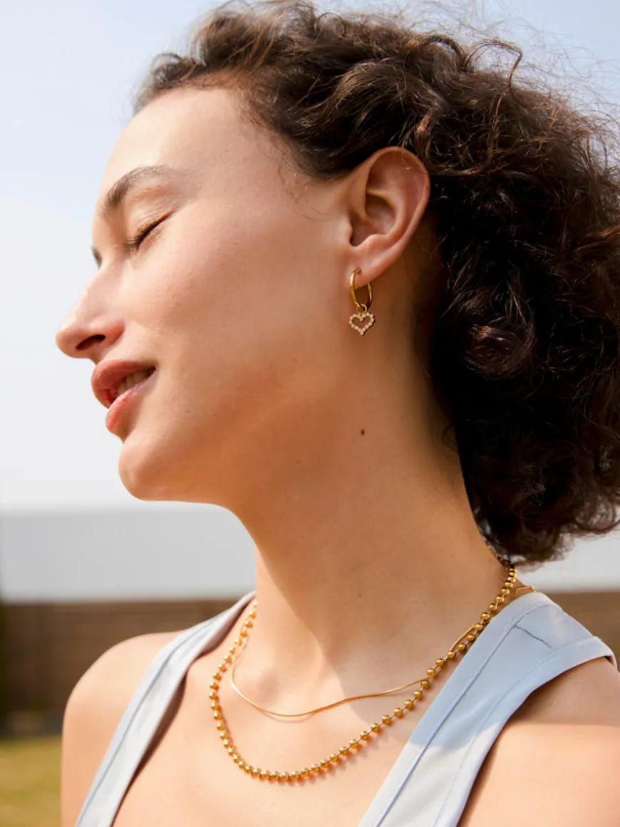 Sleek Hoop Ohrringe