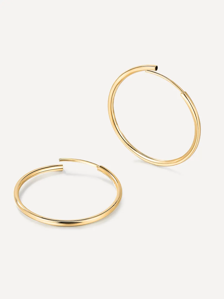 Slim Hoop Large Ohrringe