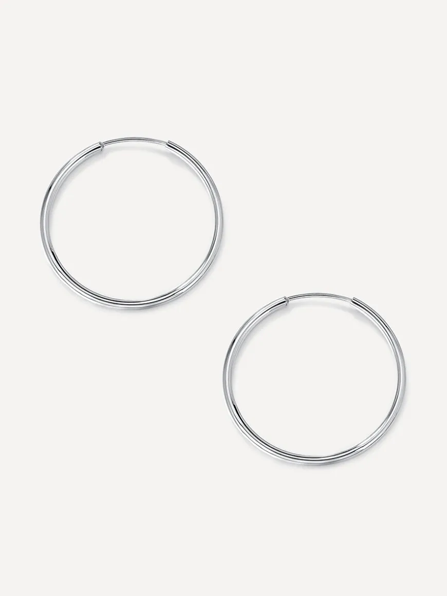 Slim Hoop Large Ohrringe