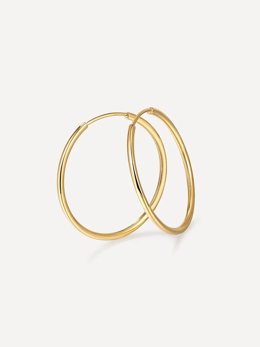Slim Hoop Large Ohrringe