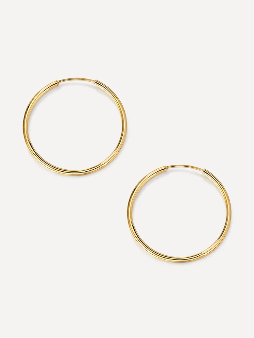 Slim Hoop Large Ohrringe
