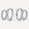 Slim & Shine Hoops Ohrringe Set