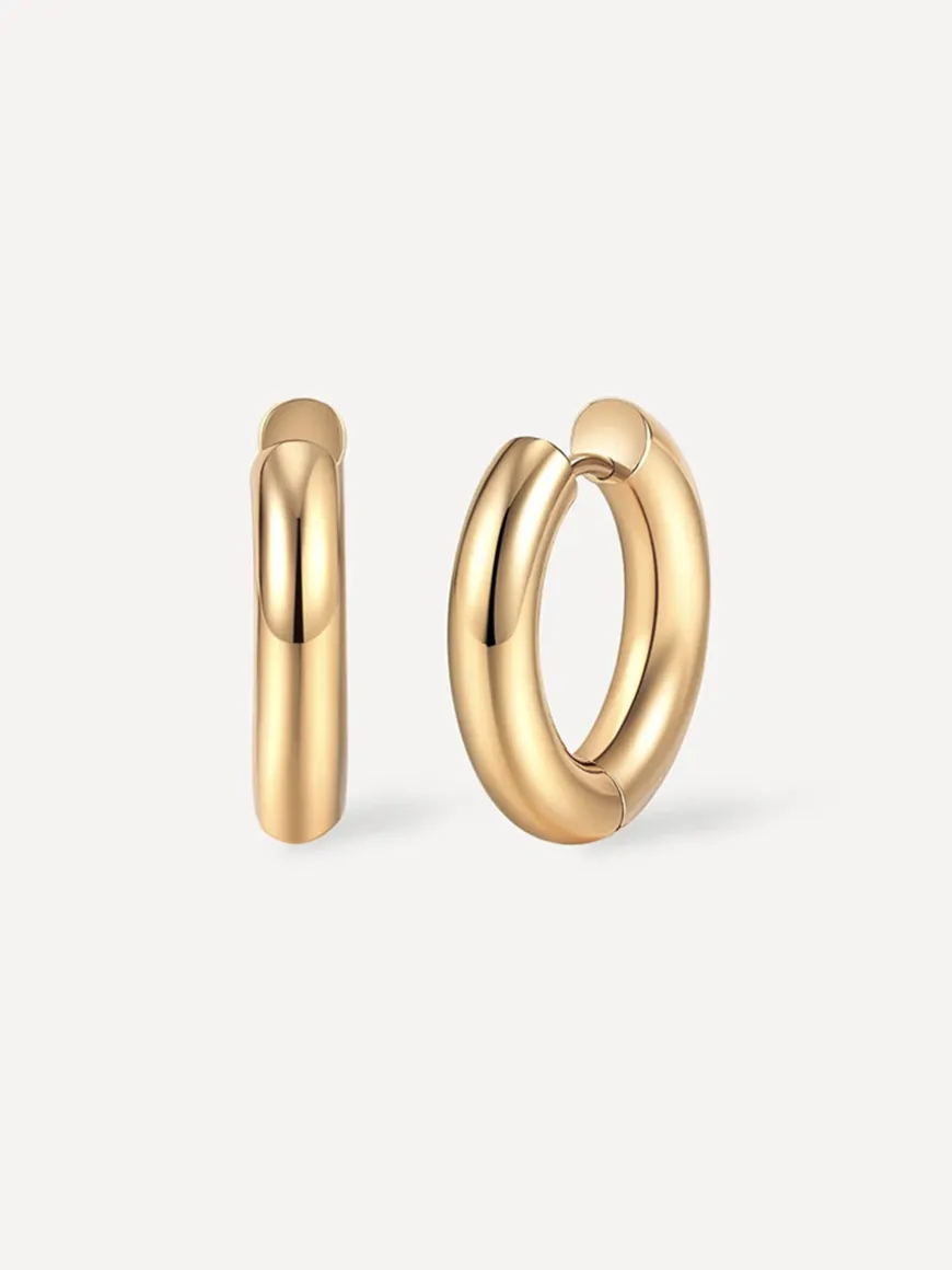 Smooth Hoop Regular Ohrringe