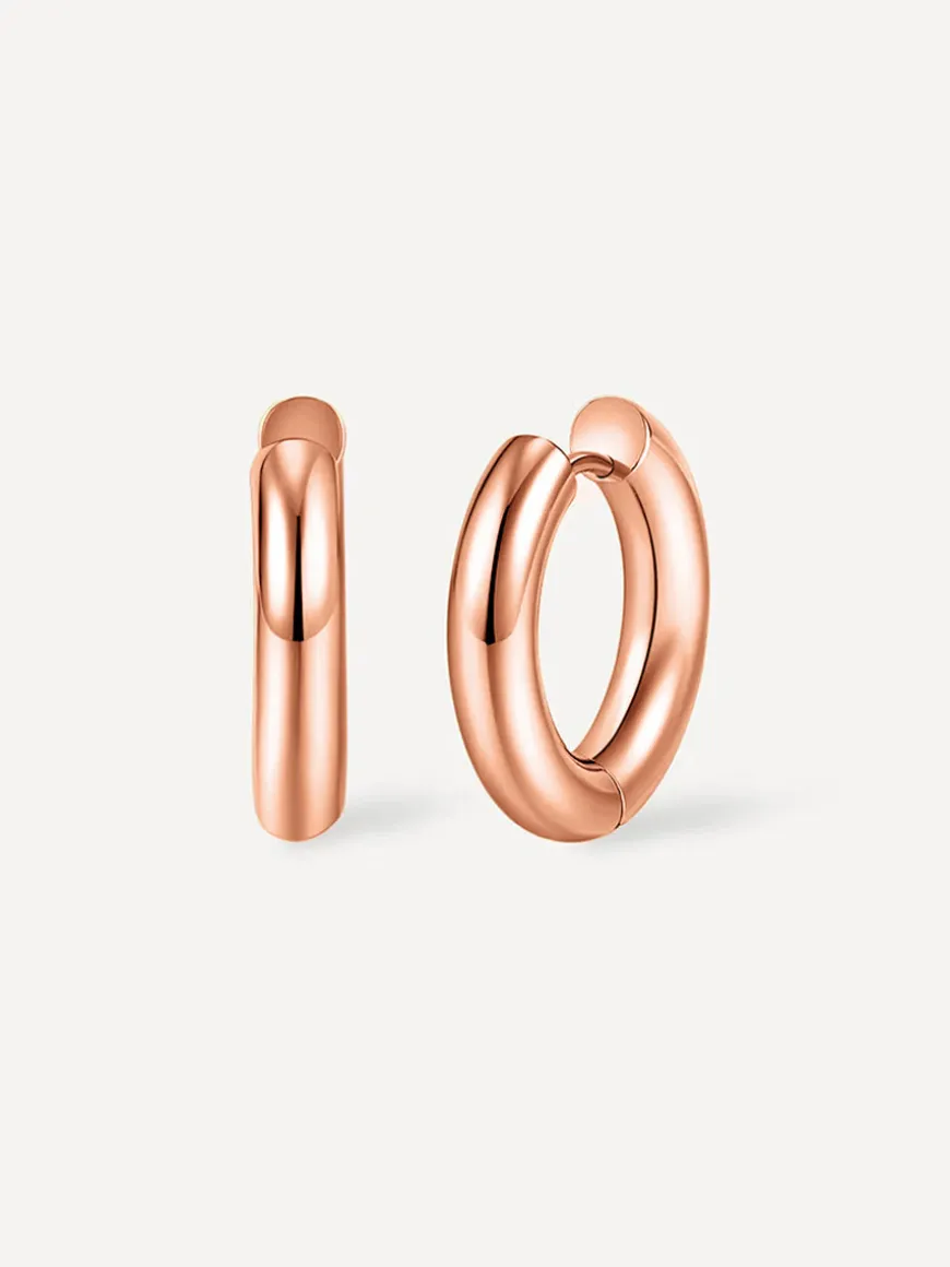 Smooth Hoop Regular Ohrringe