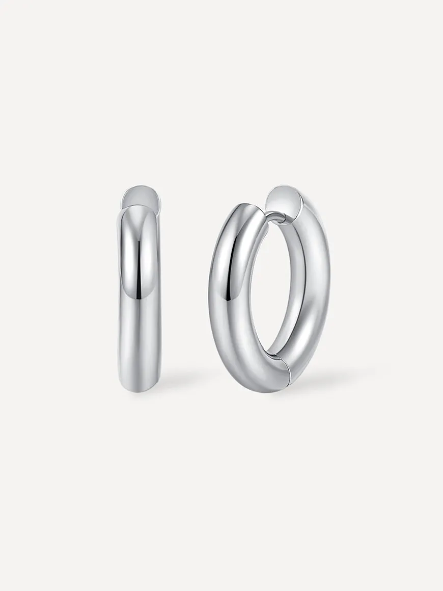 Smooth Hoop Regular Ohrringe