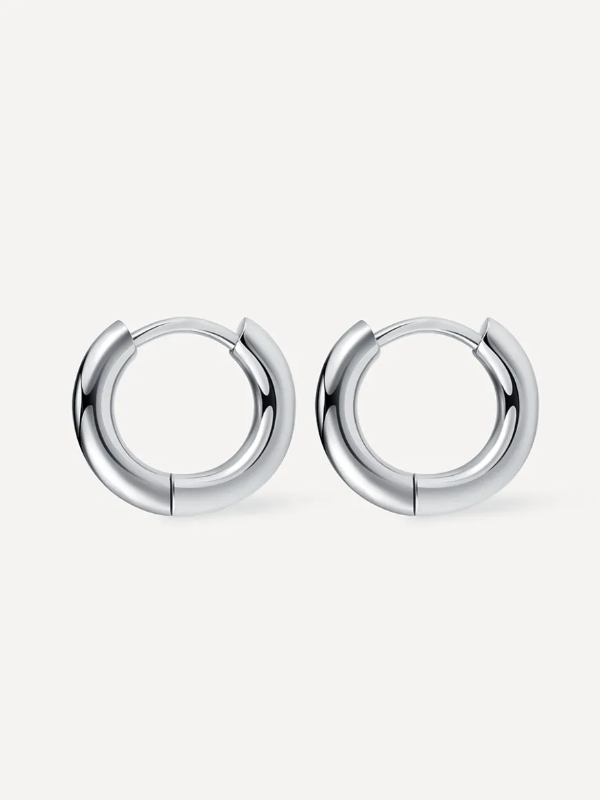 SMOOTH HOOP SMALL OHRRINGE