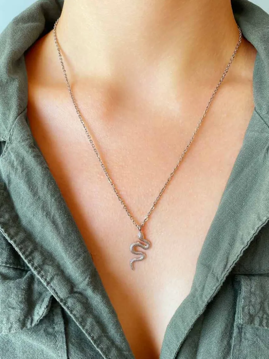 Snake Pendant Kette