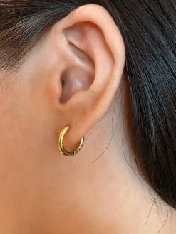 Snake Skin Ohrringe Small