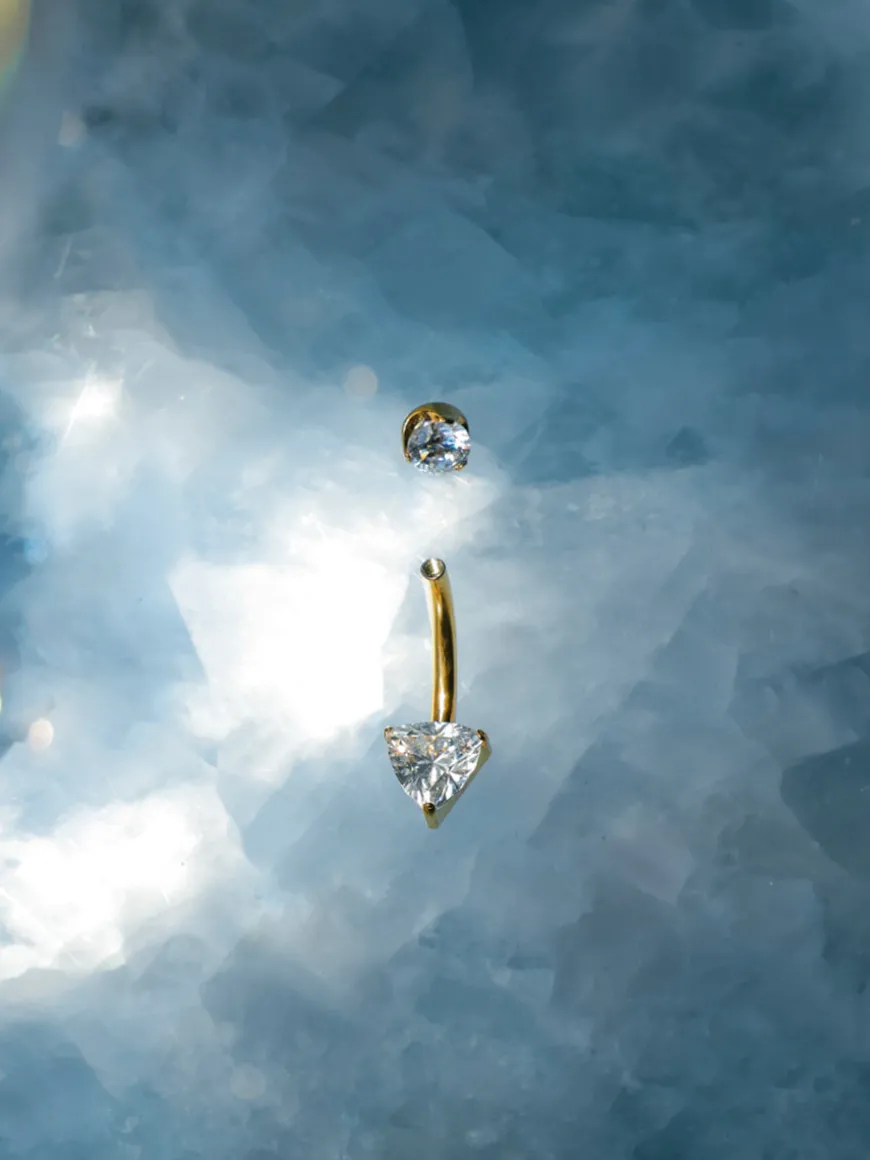 Sparkling Grace Titan Bauchnabelpiercing