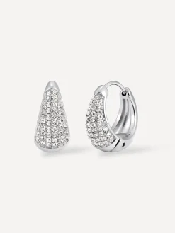 Sparkling Hoop Medium Ohrringe