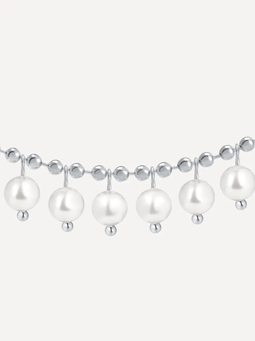 Spherical Art Pearls Kette