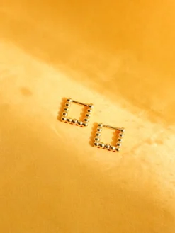 Square Bubble Ohrringe