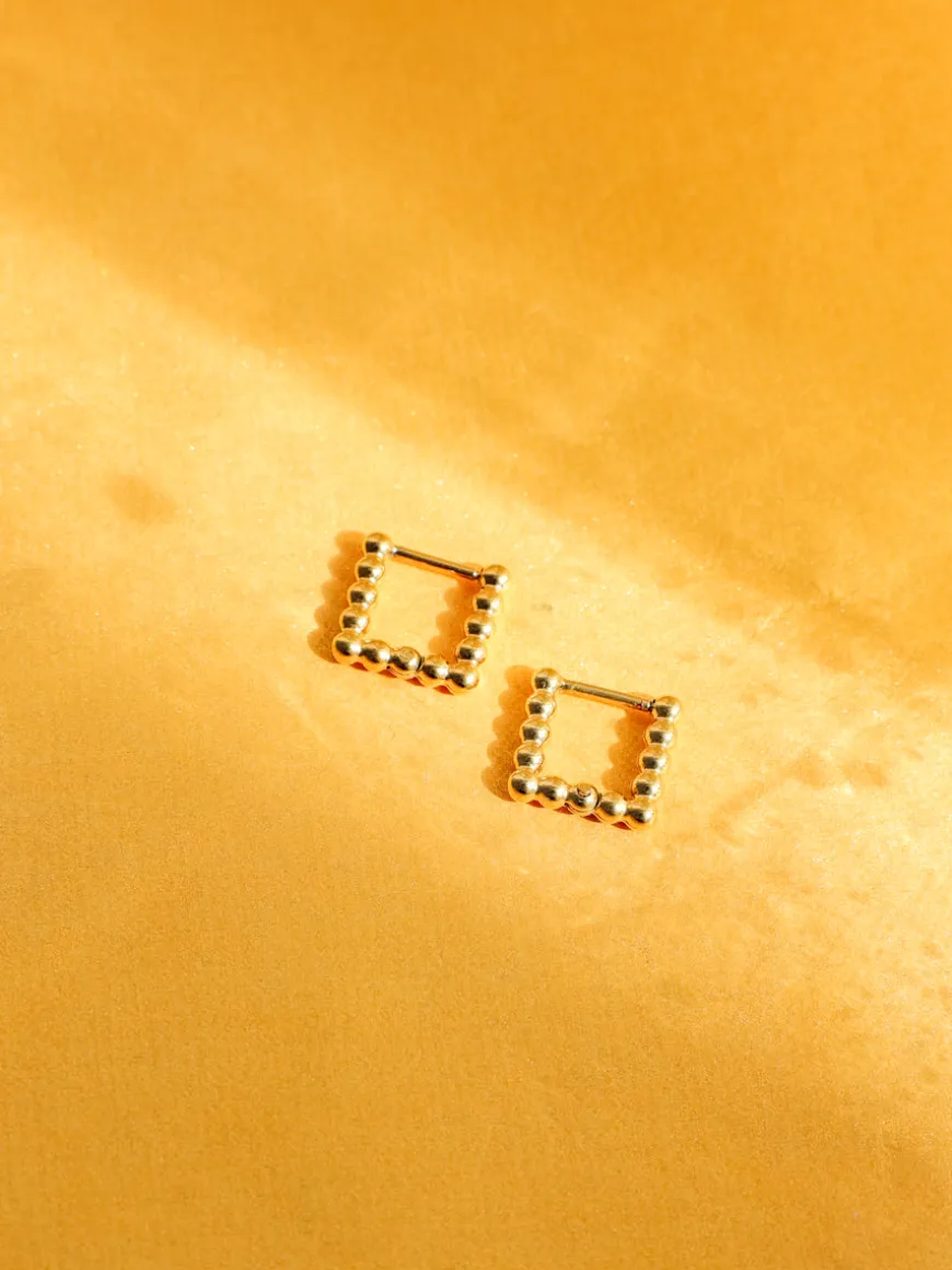 Square Bubble Ohrringe