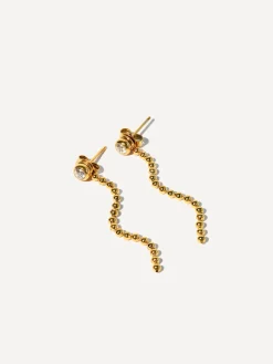 Star Track Tassel Ohrringe