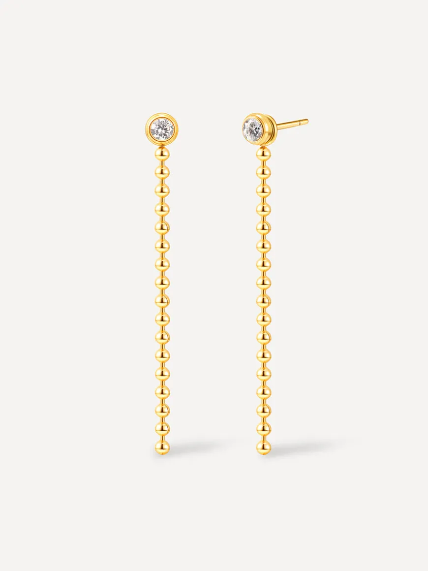 Star Track Tassel Ohrringe