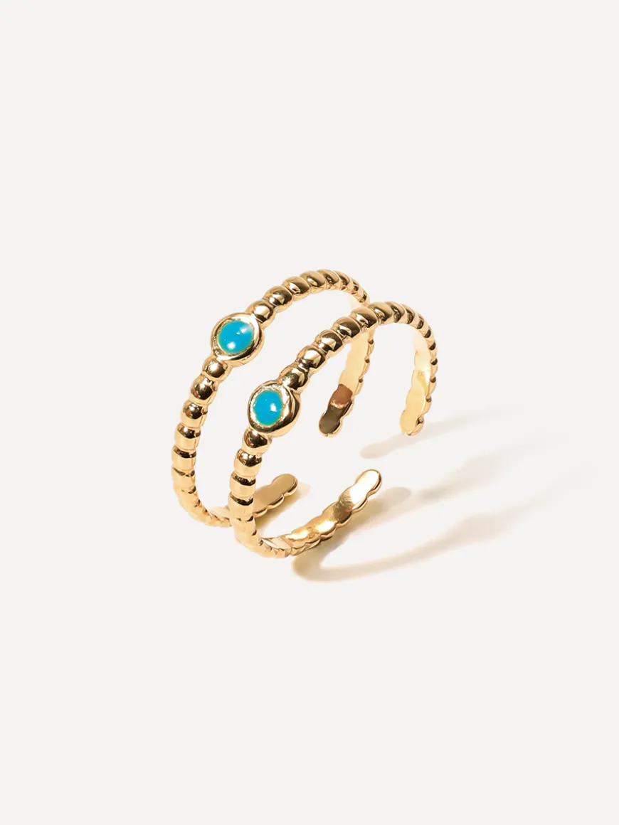 Sunny Bay Ring Set