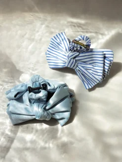 Sweet Bow Blue Haarklammer