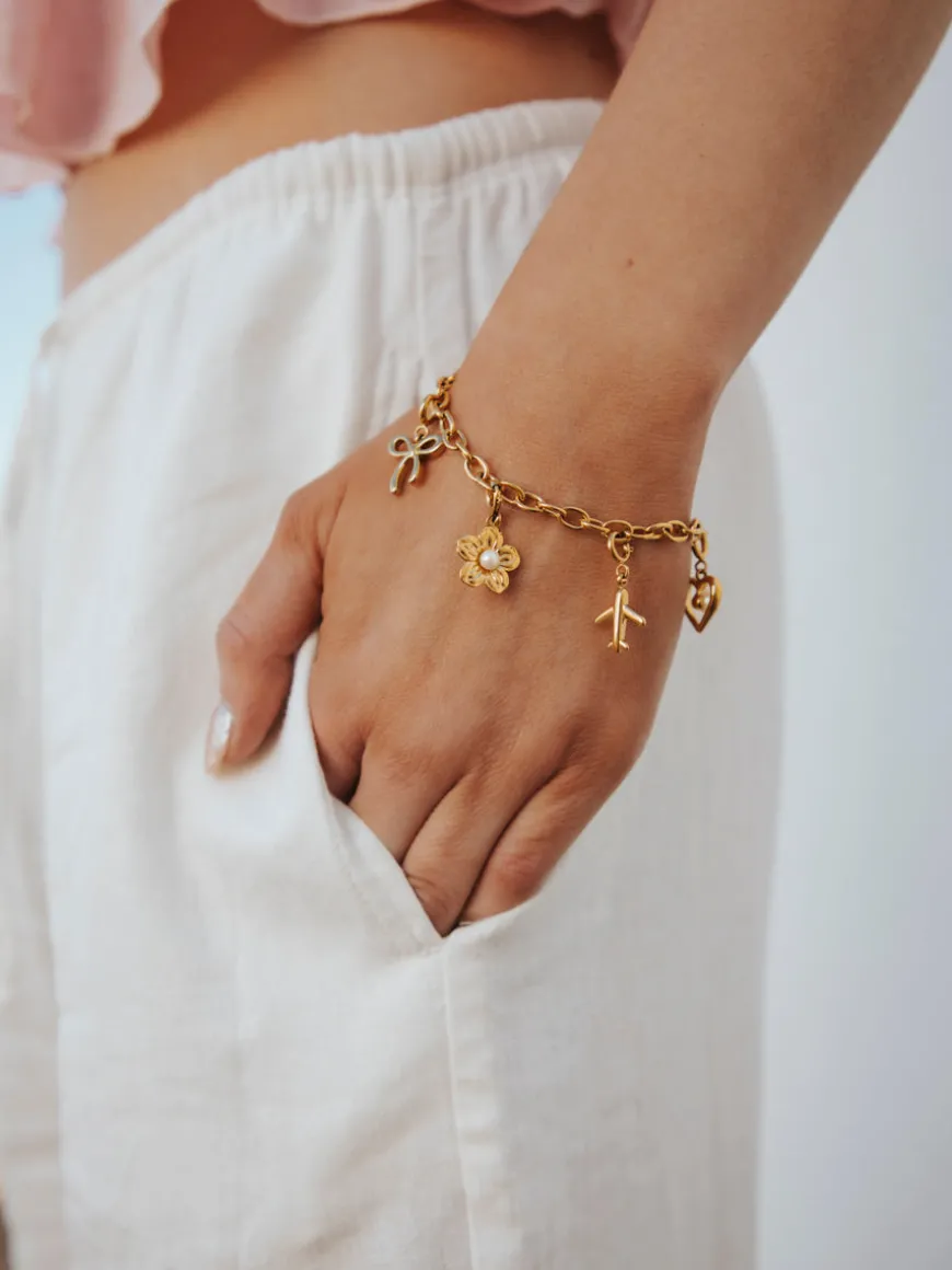 Sweetheart Bow Ketten-Charm