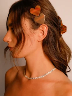 Sweet Heart Mixed Color Set Hairpin