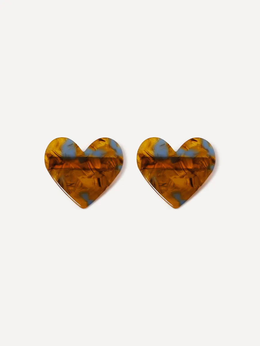 Sweet Heart Mixed Color Set Hairpin