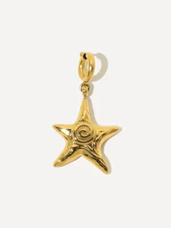 Swirl Star Ketten-Charm