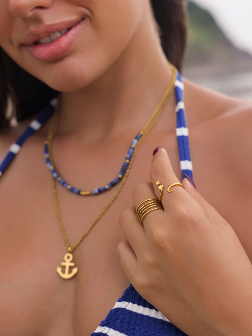 Textured Stack Ring
