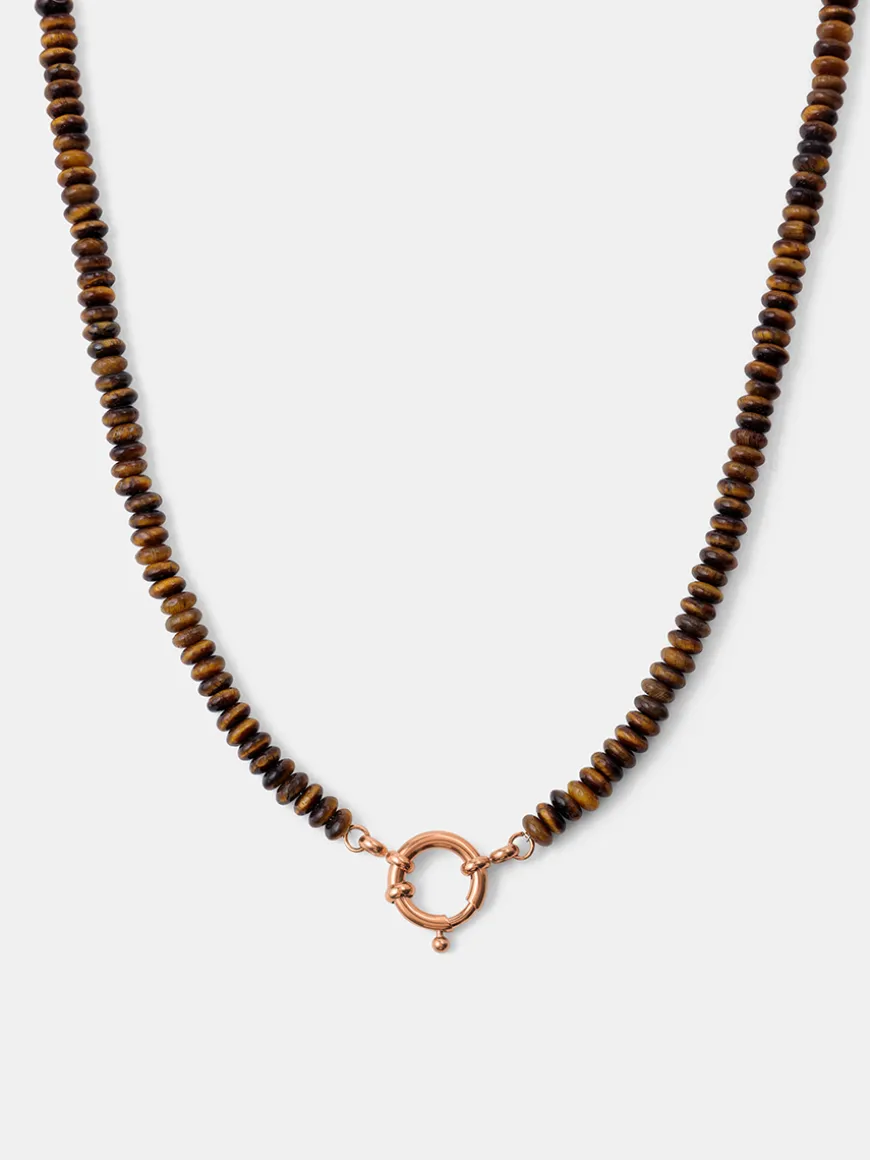 Tiger's Eye Mark Kette