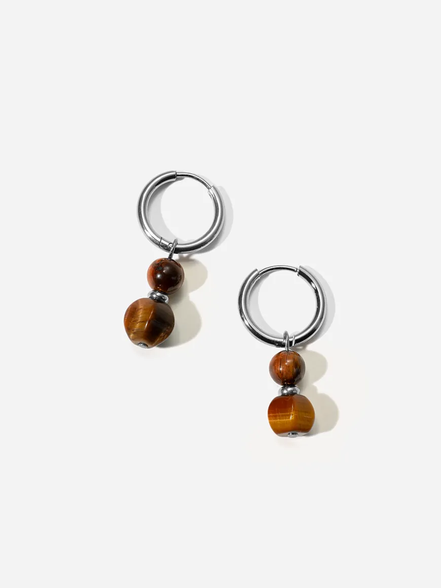 Tiger's Eye Ohrringe