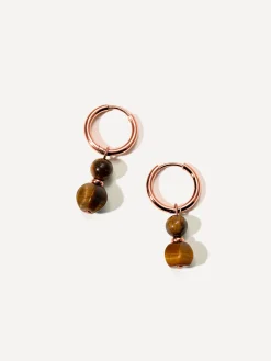 Tiger's Eye Ohrringe