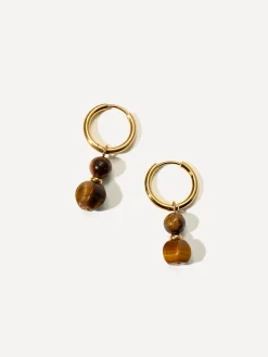Tiger's Eye Ohrringe