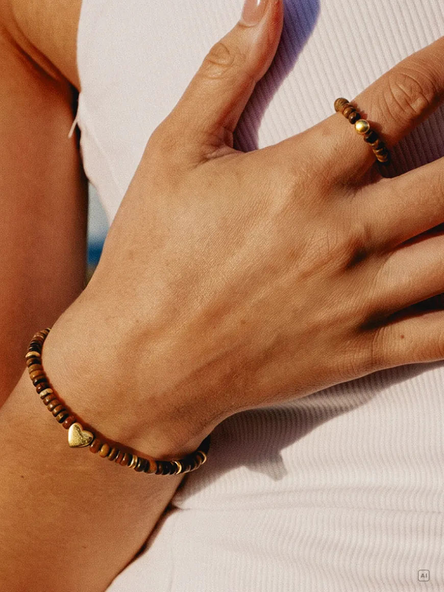 Timeless Love Tiger's Eye ARMBAND