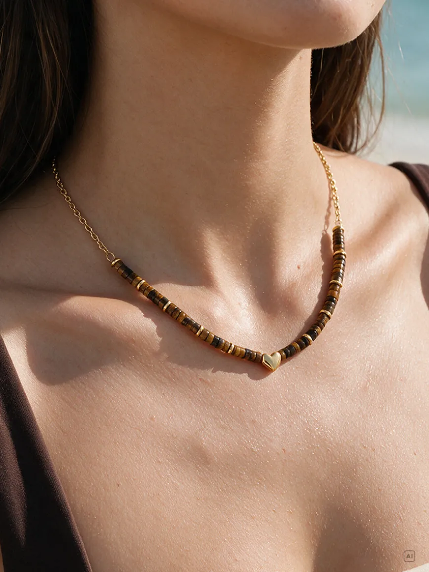 Timeless Love Tiger's Eye Kette