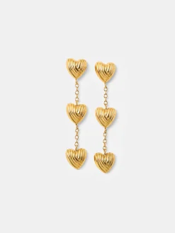 Trio Hearts Ohrringe