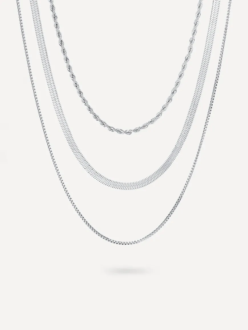 Trio Layered Kette