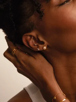 Triple Marquise Leaf Titan Piercing