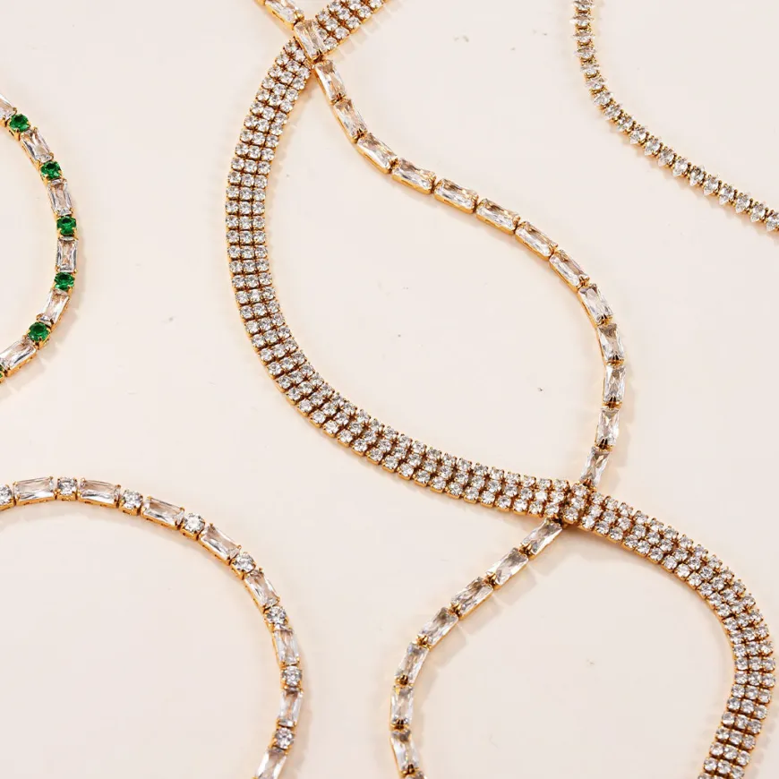 Triple Shining Kette