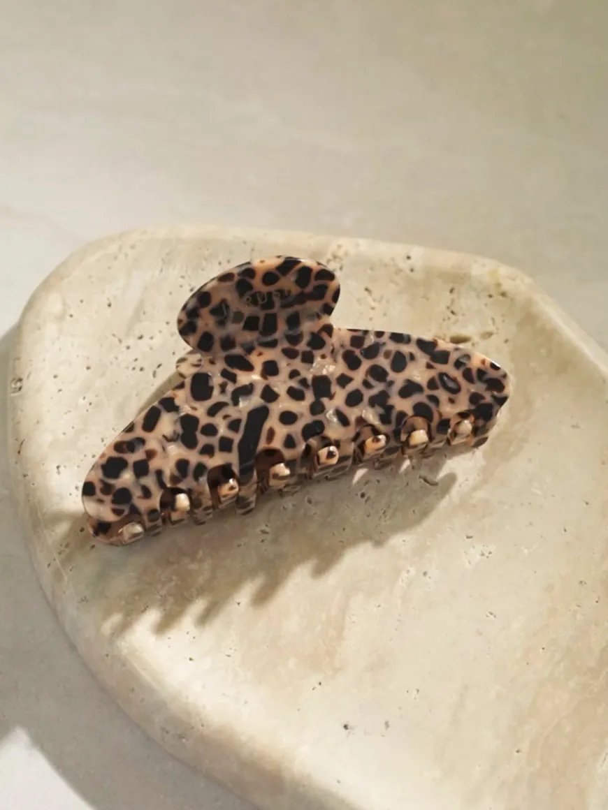 Twilight Butterfly Leopard Haarklammer