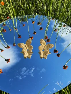 Twin Butterflies Ohrringe