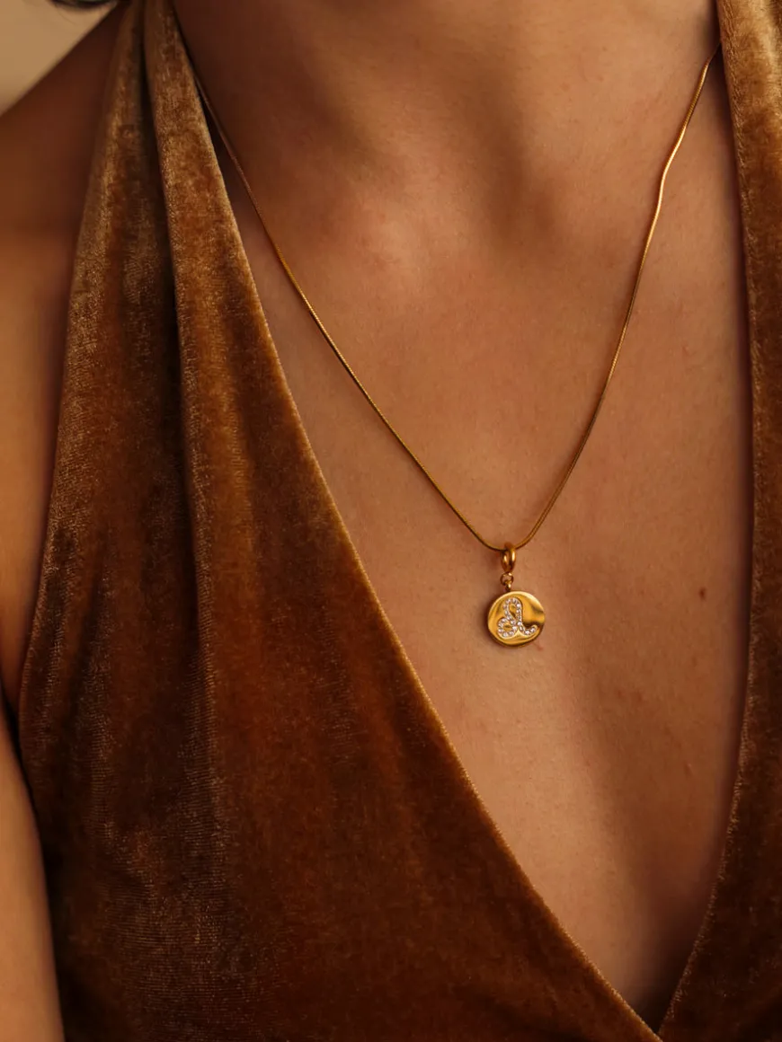 Twinkling Zodiac Ketten-Charm - Leo