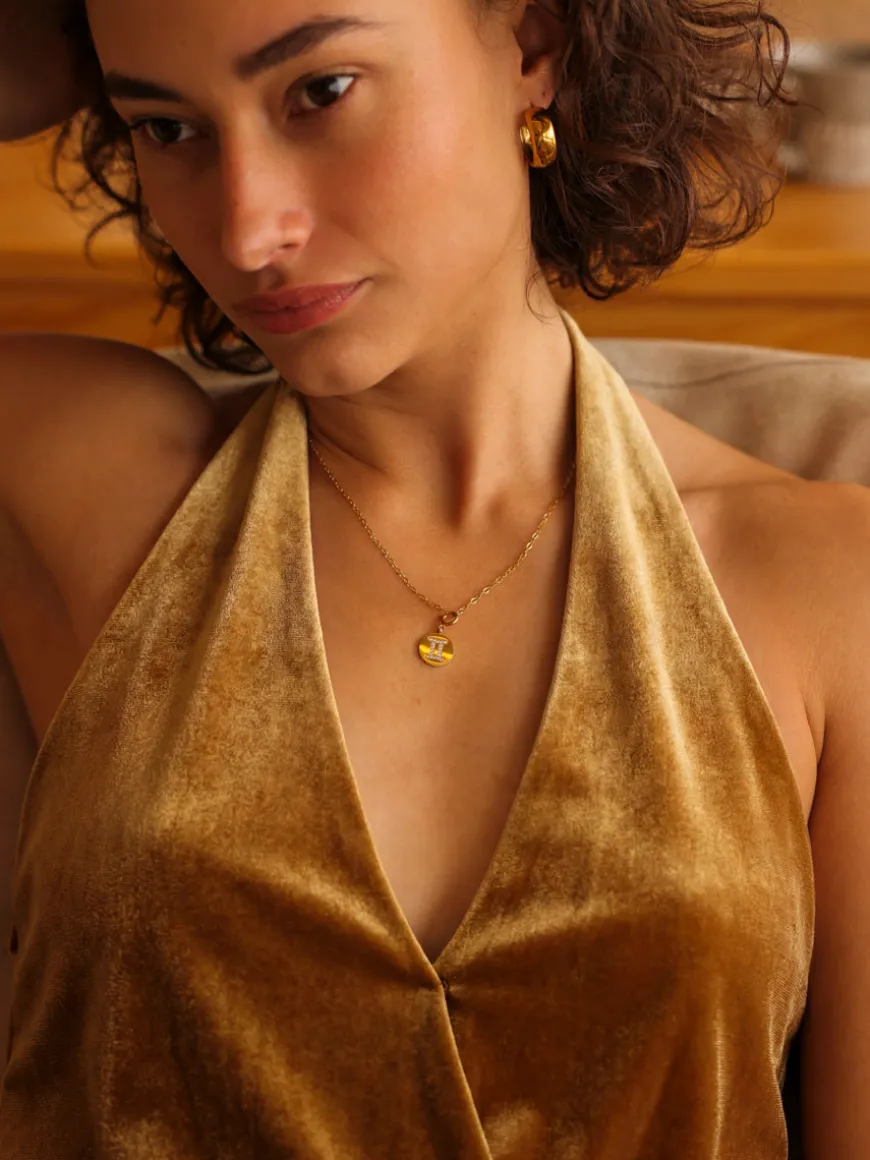 Twinkling Zodiac Ketten-Charm - Gemini