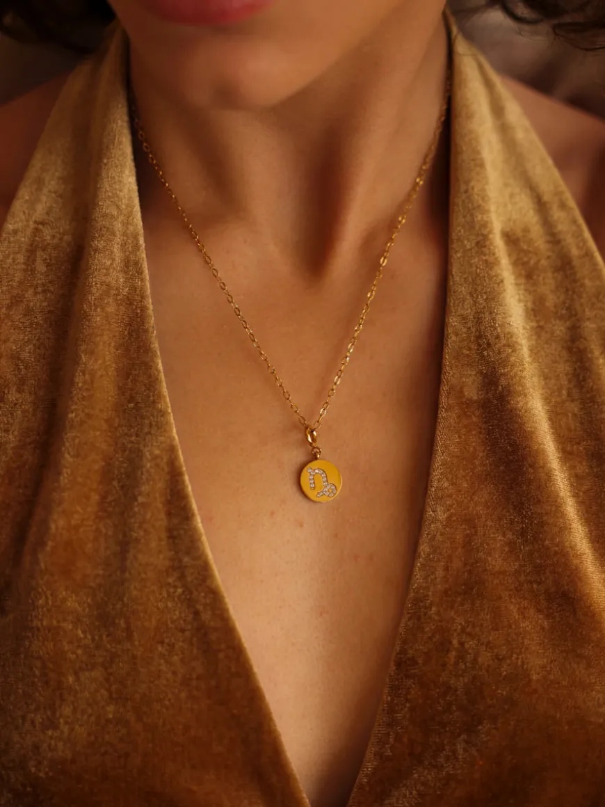 Twinkling Zodiac Ketten-Charm - Capricorn