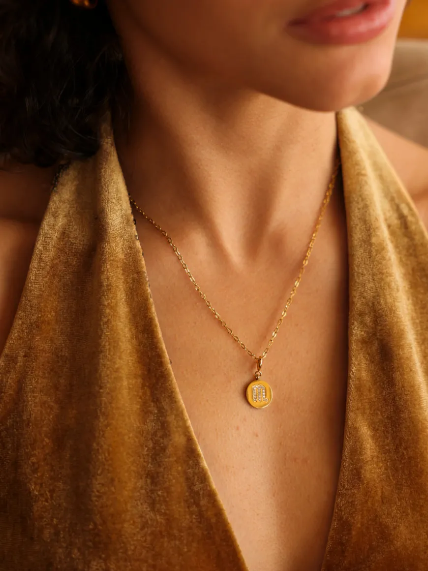 Twinkling Zodiac Ketten-Charm - Scorpio