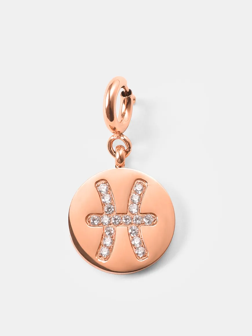 Twinkling Zodiac Ketten-Charm - Pisces